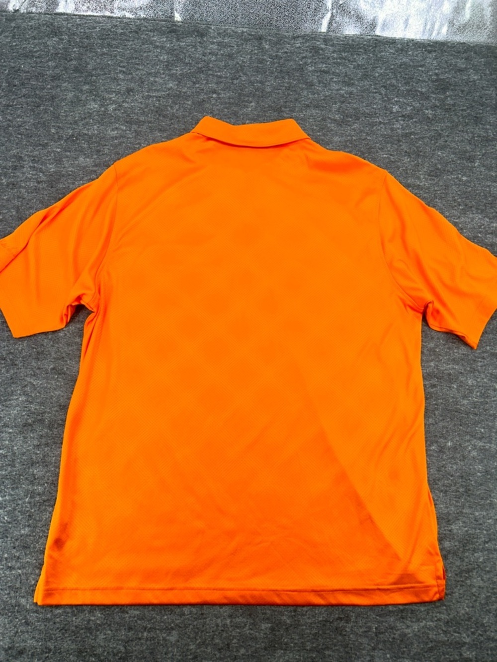 Walter Hagen Men’s Essentials Polo Shirt Orange XL Short Sleeve Performance Golf - Picture 3 of 6